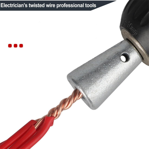 Decapator de cabluri și răsucitor, 2 în 1, sertizor electric 2