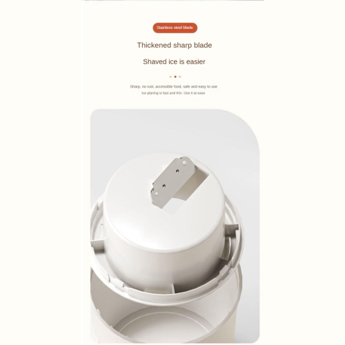 Ice Crusher Manual Rotary Small Shaving Machine fo 2