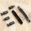 12-strenget sadel Tune-O-Bridge og tailpiece-sæt til 11