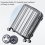 4 ανταλλακτικές ρόδες βαλίτσας 51mm X 18mm περιστροφή 7
