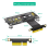 3 w 1 M.2 (NGFF) NVMe M-Key SSD do PCI-E 4X Exten 6