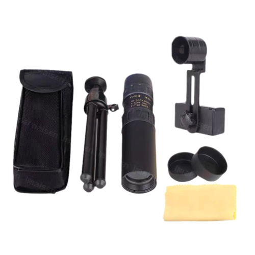 Binoclu portabil cu zoom HD 10-300x, puternic, pentru distanțe mari 1