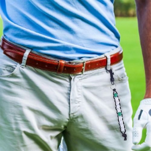 Black Golf Scorer Bead Chain Easy to Carry Scoring 2
