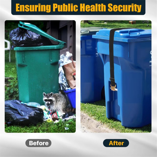 Trash Can Lock,Garbage Lock for Animal Fits 30-50 2