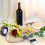 Indhold: 12 stk. Mini runde blomsterskumsholder, Grøn, Tør og 5