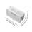 Cubo de limpieza plegable y plano con ruedas 6