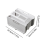 Cubo de limpieza plegable y plano con ruedas 10