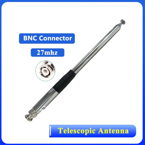 Τηλεσκοπική κεραία 27MHZ με υποδοχή BNC για 2