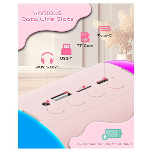Mini macchina per karaoke per bambini e adulti, portatile 2