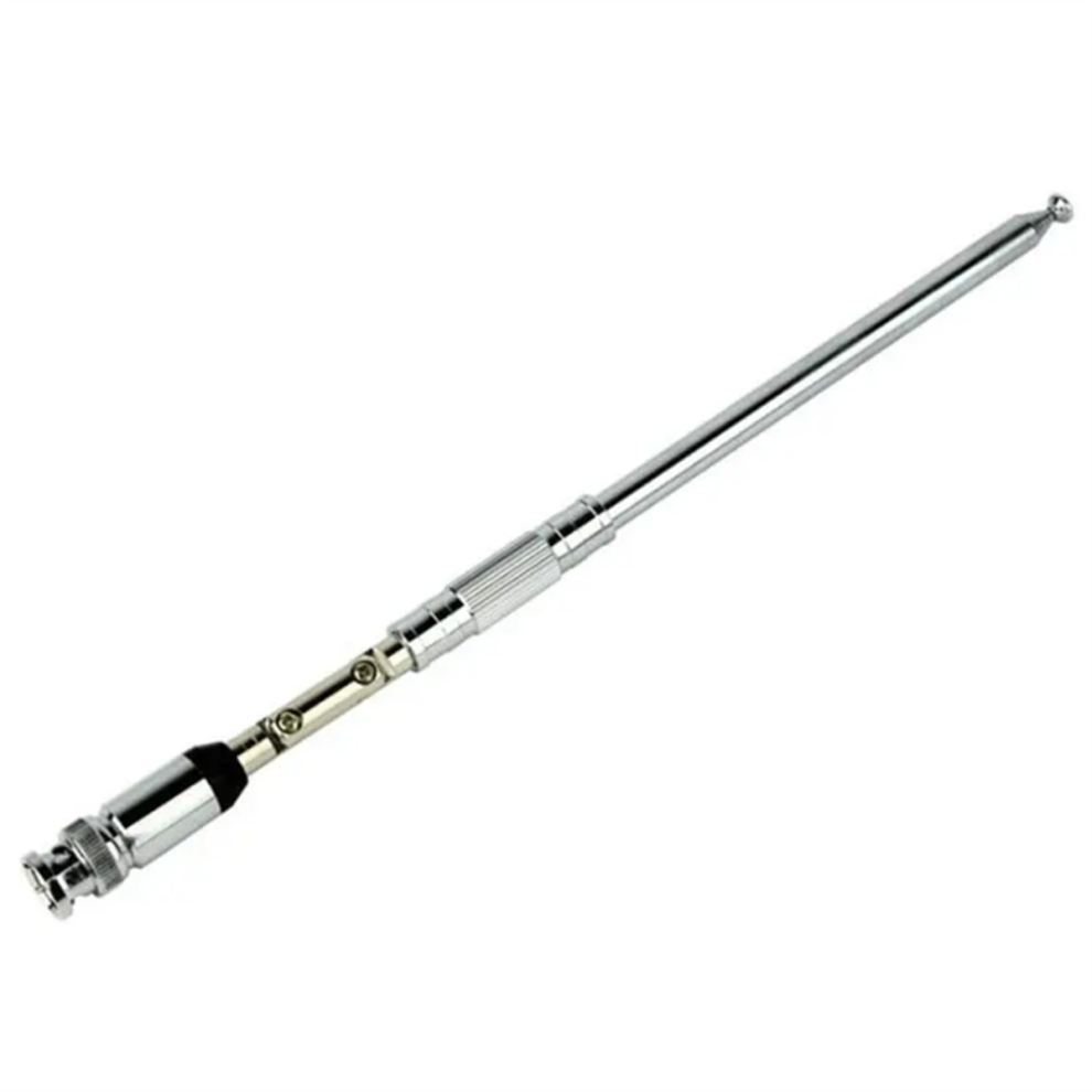 Fm Walkie-Talkie Radio Antenna Bnc 76-108Mhz Chang Silver 4852051087365