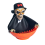 Halloween cukrová miska s ovocím Motion Ghost 1