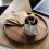 Round Wood Tray,Wooden Serving Tray,Serving Platte 3
