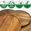 Round Wood Tray,Wooden Serving Tray,Serving Platte 4