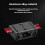 Aluminum Alloy Dual 15mm Pole Mount Bracket Clamp 7