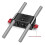 Aluminum Alloy Dual 15mm Pole Mount Bracket Clamp 6