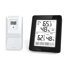 Senzor digital de temperatură pentru interior și exterior, cu măsurare a umidității