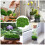 Decoração de Bonsai com Grama Verde Artificial W 6