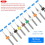 Hand Drill Set, 25PCS Twist Bits and 10PCS PCB Min 4