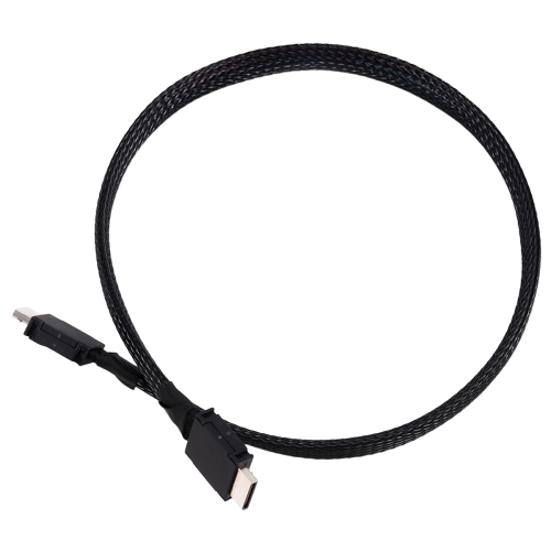 PCIe 4.0 x4 Gen4 SAS4 Oculink-kabel SFF-8611, flätad 2