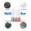 Extra Long Precision Hook and Pick Set, 6-Piece Ch 6