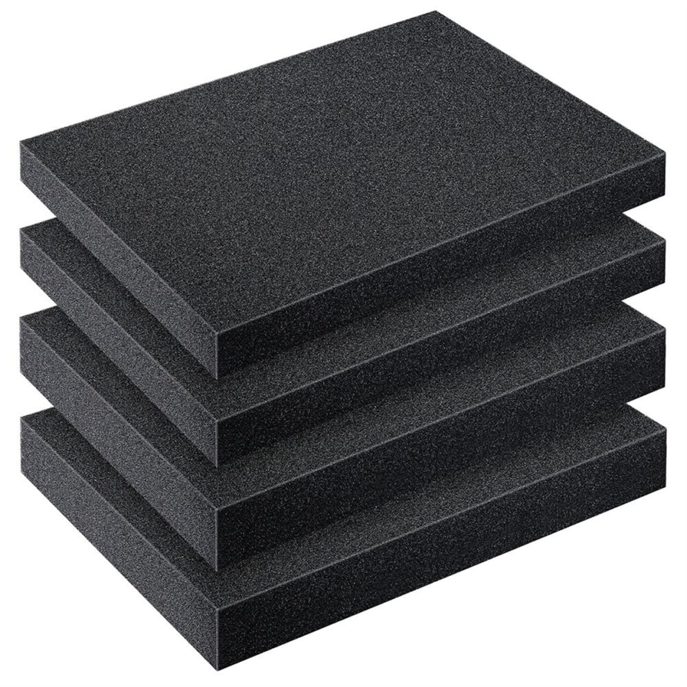 4 Stück zuschneidbare Polyurethan-Schaumstoff-Pads zum Basteln