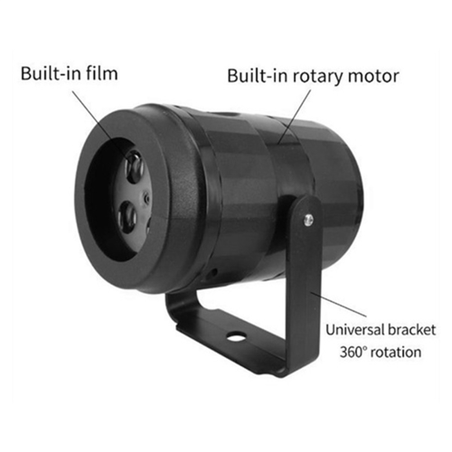 Proyector de luces navideñas para interiores con 16 patrones LED 2