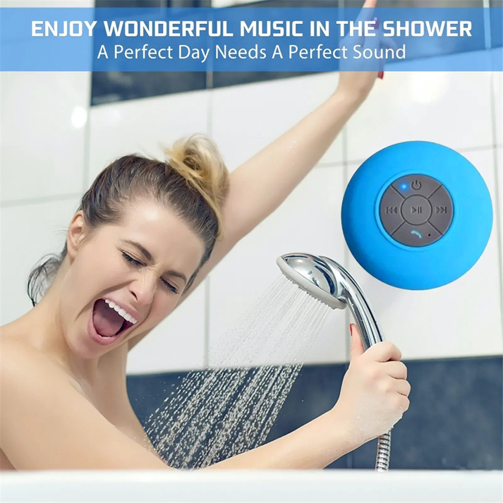 Bathroom Wireless Bluetooth Speaker Suction Cup Mi 4852051003822