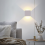 Applique a LED moderna per interni, montata per Li 4
