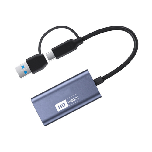 USB 3.0 videó rögzítő kártya Type-C, HD, 4K 30 Hz