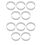 10Pcs 6cm Circular Tart Ring Pizza Dessert DIY Sta 4
