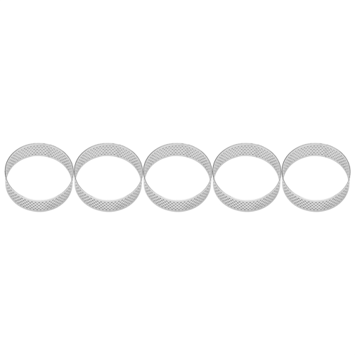 10Pcs 6cm Circular Tart Ring Pizza Dessert DIY Sta 1