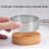 10Pcs 6cm Circular Tart Ring Pizza Dessert DIY Sta 8