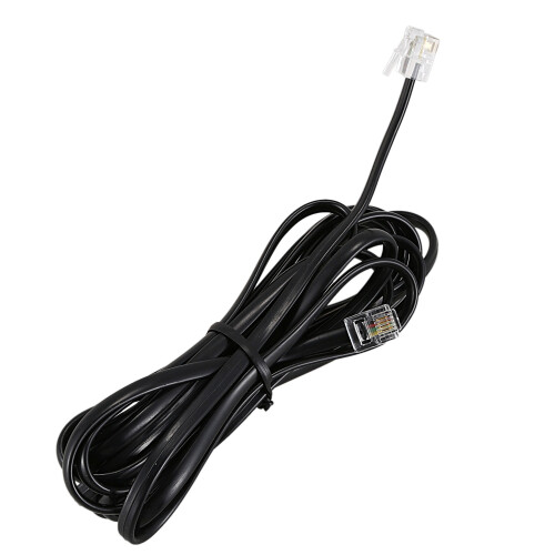 Cabo telefônico RJ11 6P4C ADSL Modem 3 metros