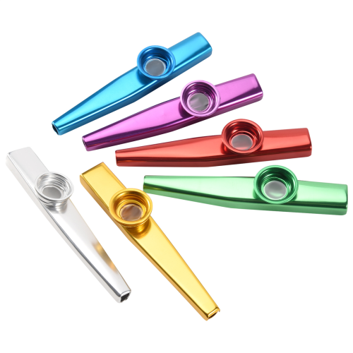 Σετ 6 μεταλλικών μουσικών οργάνων Kazoo Go 2
