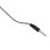 Câble tressé pour caisson de basses H-169 3,5 mm MP3 MP4 4