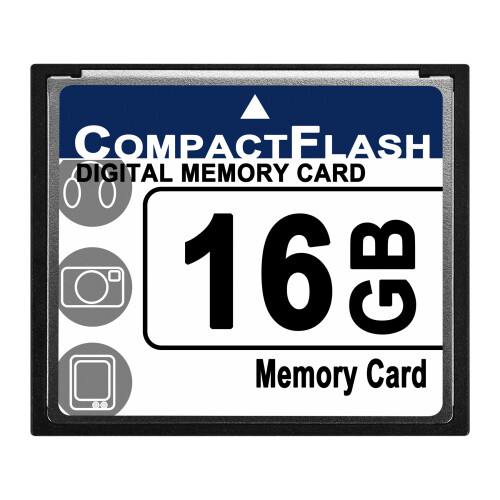 Professionel 16 GB CompactFlash hukommelseskort (Hvid& 1