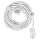 Extensão de telefone modular RJ11 6P4C para RJ45 8P4C para Internet 3