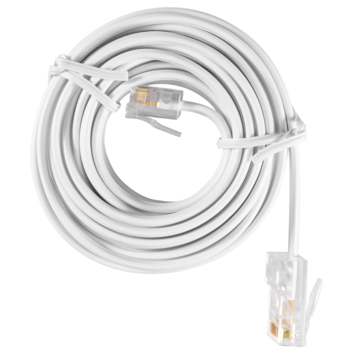 Extensão de telefone modular RJ11 6P4C para RJ45 8P4C para Internet 2