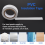 19mm*10m Duct Waterproof Tape, White 5