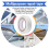 19mm*10m Duct Waterproof Tape, White 9