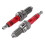 3pcs D8TC 3 Electrode Spark Plug, Racing Plug with 4
