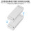 6 PCS Door Wedge Rubber, Stopper, Heavy Duty Slip- 7