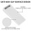 6 PCS Door Wedge Rubber, Stopper, Heavy Duty Slip- 6
