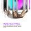 Ψύκτης αέρα CPU 6 σωλήνων θερμότητας Ψύκτρα Twin-Tower Wi 6