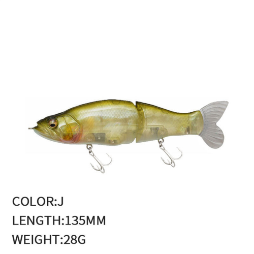 Lure Bait Bionics Fish Slow Sinking 135mm/28g Fake 2