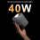 Luz de vídeo LED 40W bicolor COB fotográfica 11
