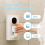 Distributore automatico di collutorio per bagno da 18 once W 5
