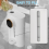 Distributore automatico di collutorio per bagno da 18 once W 6