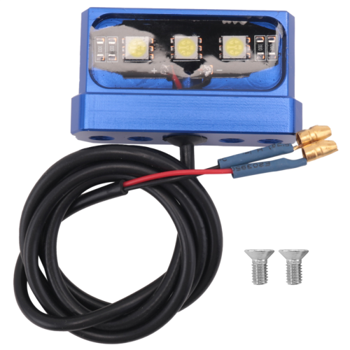 Lampada decorativa per targa a LED per moto 2