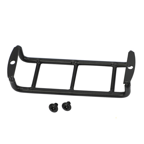 Corrimano per scale dritte in metallo nero per 1/ 2